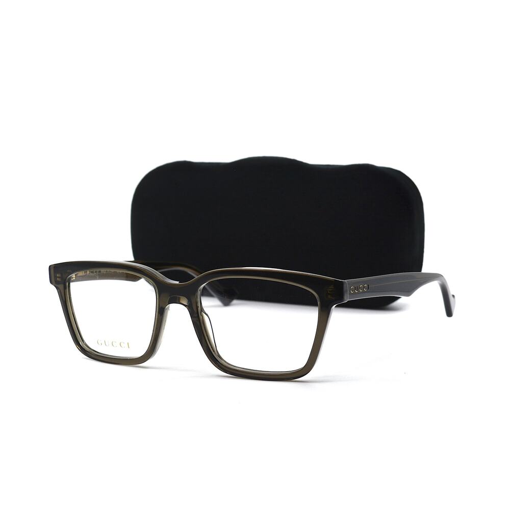NEW GUCCI GG0964O 003 GREY TRANSPARENT AUTHENTIC EYEGLASSES FRAME - Picture 9 of 10